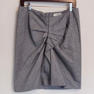 ISABEL MARANT ETOILE Ines Houndstooth Linen Blend Skirt